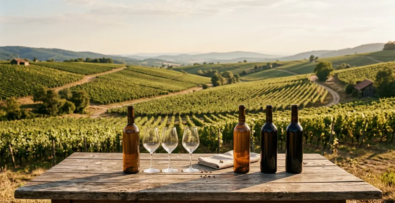 Authentische Weinprobe an der Deutschen Weinstraße mit regionalen Riesling-Flaschen unter zehn Euro